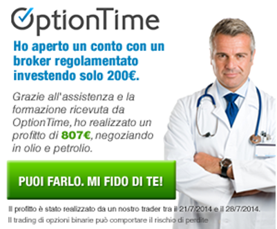 Come ottenere il bonus Invita un Amico di OptionTime